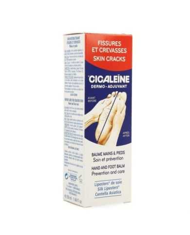 CICALEINE BAUMES MAINS ET PIEDS ADJUVANT FISSURES CREVASSES 50 ML