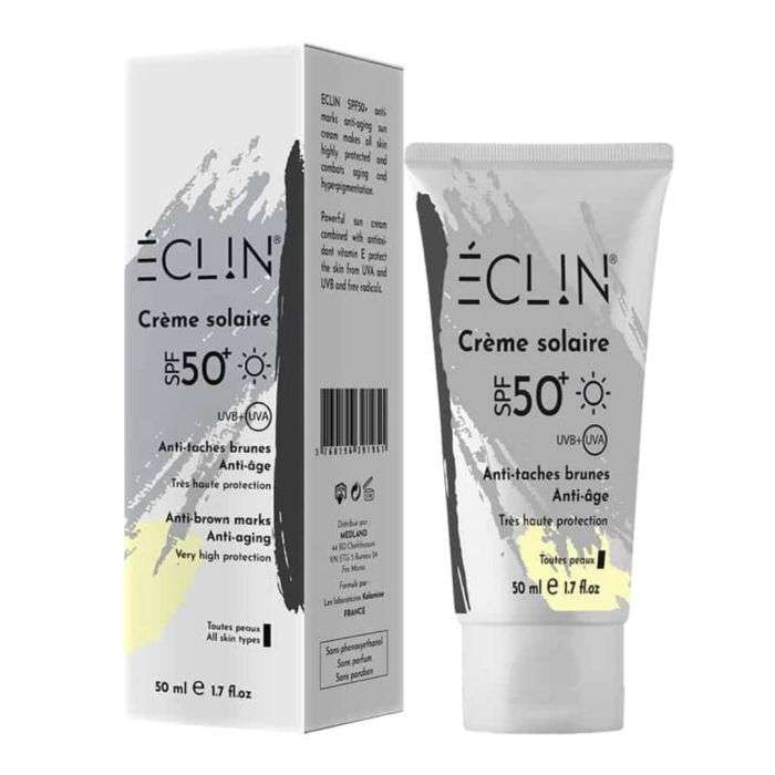 ECLIN CREME SOLAIRE SPF 50+ ANTI TACHES 50 ML