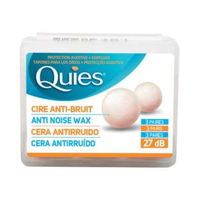 QUIES CIRE ANTI BRUIT 3 PAIRS