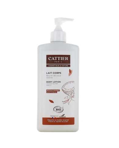CATTIER LAIT CORPS BEURRE DE COCO VANILLE 500 ML