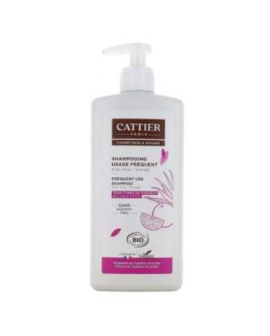 CATTIER SHAMPOOING USAGE FREQUENT ALOE VERA ORANGE 500 ML