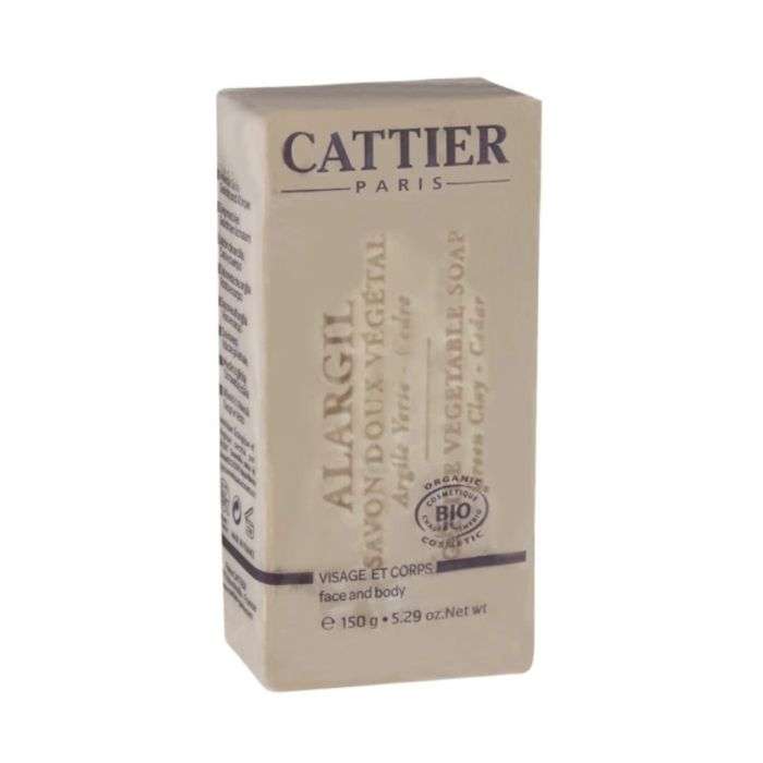 CATTIER SAVON DOUX VEGETALE SURGRAS A L'ARGIL 150 G