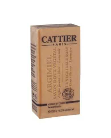 CATTIER SAVON DOUX VEGETALE ARGIMIEL 150 G