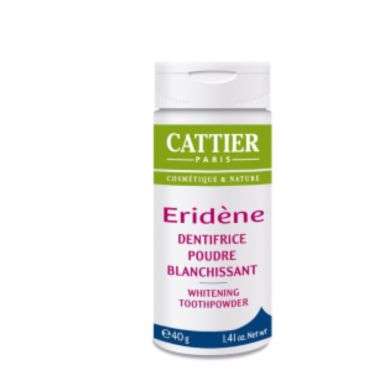 CATTIER ERIDENE DENTIFRICE POUDRE BLANCHISSANT 40 G