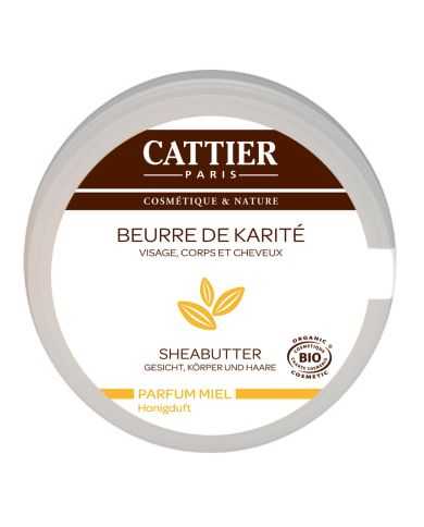 CATTIER BEURRE DE KARITE PARFUM MIEL 100 G