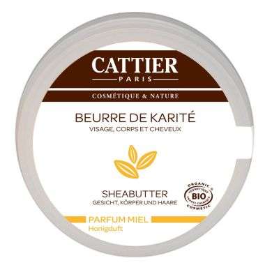 CATTIER BEURRE DE KARITE PARFUM MIEL 100 G