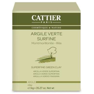 CATTIER ARGILE VERTE SURFINE 1 KG