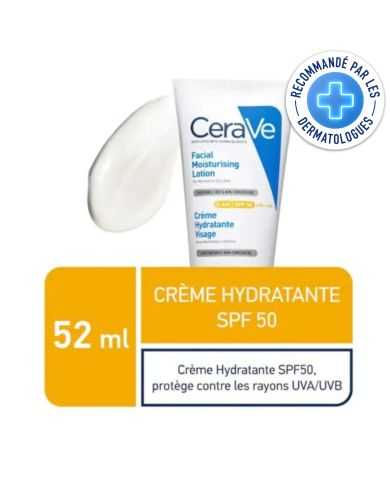 CERAVE CREME HYDRATANTE VISAGE SPF 50