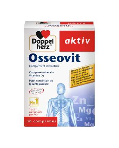 DOPPELHERZ OSSEOVIT 30 COMPRIMES