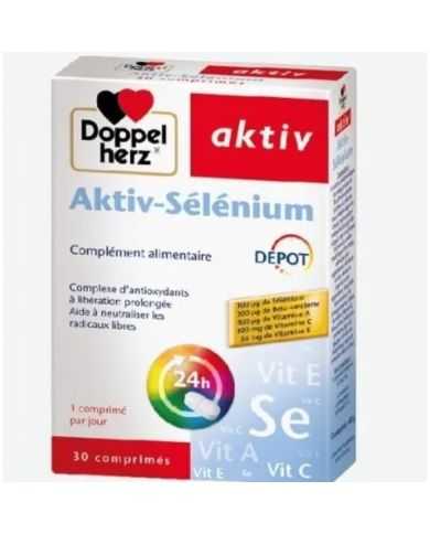 DOPPELHERZ AKTIV SELENIUM 30 COMPRIMES