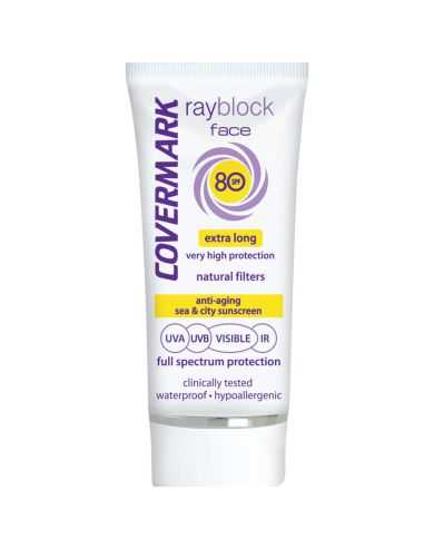 COVERMARK RAYBLOCK FACE SPF 80 +TEINTE BEIGE CLAIR 50 ML