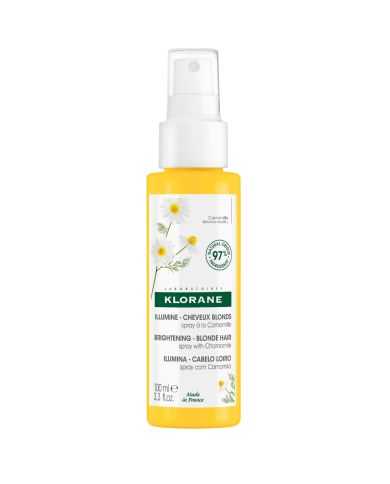 KLORANE SPRAY A LA CAMOMILLE ILLUMINE CHEVEUX BLONDS 100 ML