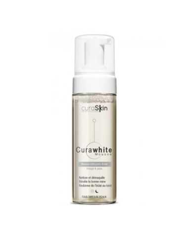 CURASKIN CURAWHITE MOUSSE NETTOYANTE ECLAT 150ML