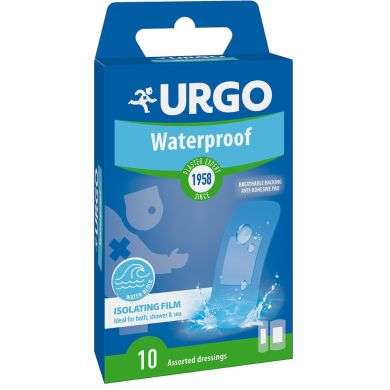 URGO WATERPROOF INSULATING FILM 10 BANDELETTES