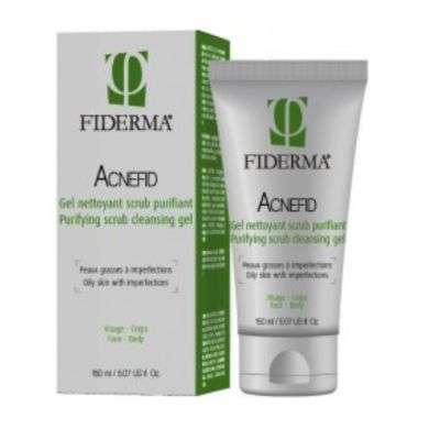 FIDERMA ACNEFID GEL NETTOYANT SCRUB PURIFIANT 200 ML