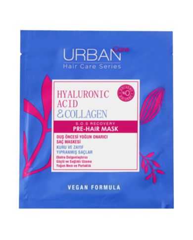 URBANE CARE MASQUE REPARATEUR AVANT LAVAGE ACIDE HYALURONIQUE ET COLLAGENE