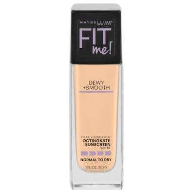 MAYBELLINE FIT ME LUMINOUS + SMOOTH SPF 18