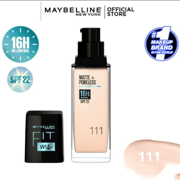 MAYBELLINE FIT ME MATTE+ PORELESS SPF 22 