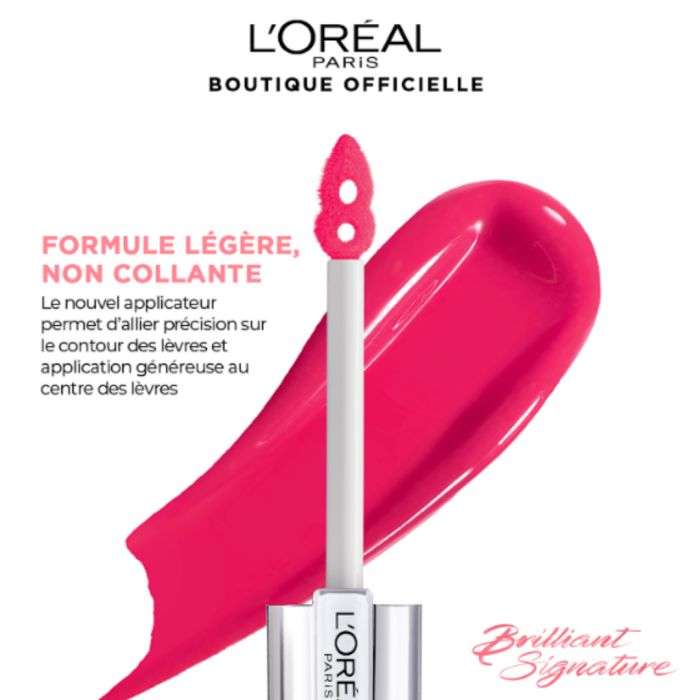 L'OREAL PARIS MOISTURE GLOS BRILLANT SIGNATURE PLUMP 