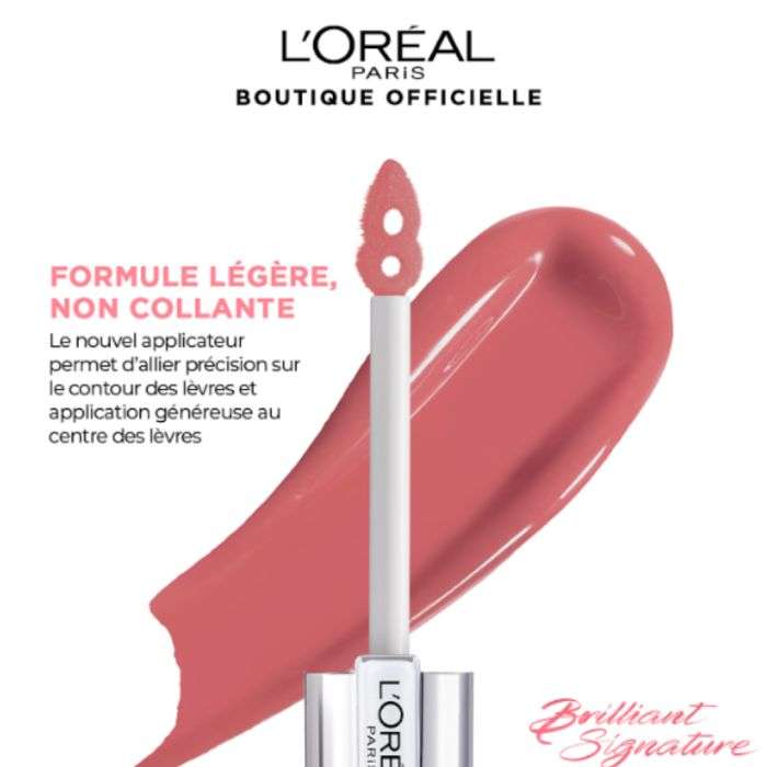 L'OREAL PARIS MOISTURE GLOS BRILLANT SIGNATURE PLUMP 