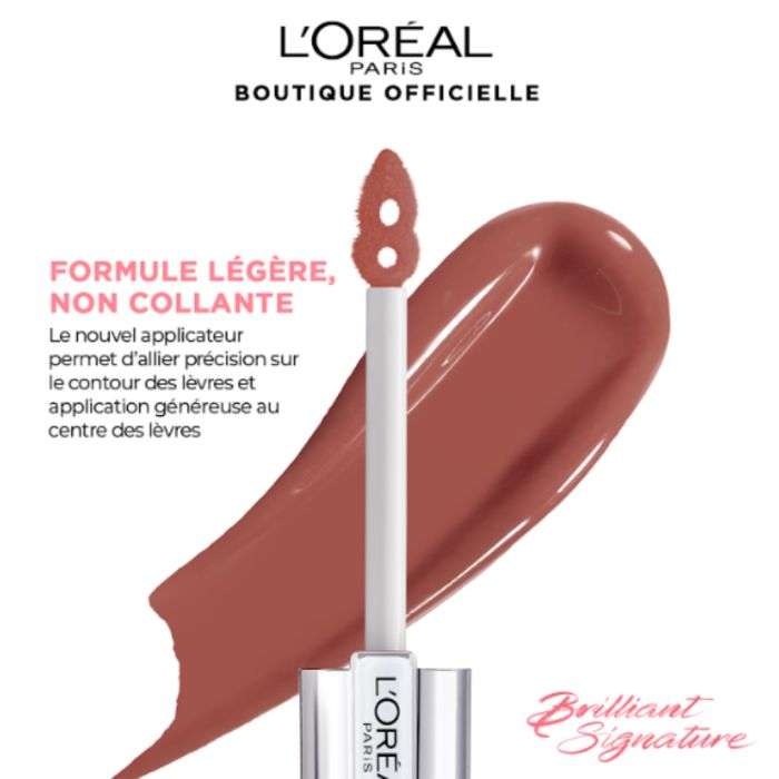 L'OREAL PARIS MOISTURE GLOS BRILLANT SIGNATURE PLUMP 