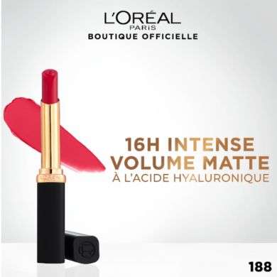 L'OREAL PARIS ROUGE A LEVRES RICHE VOLUME MATTE 