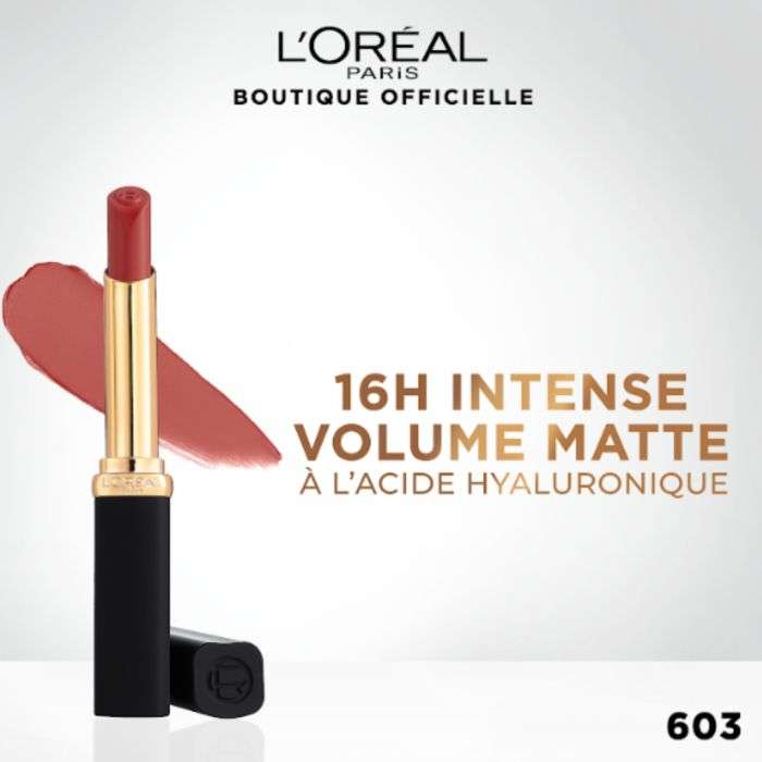 L'OREAL PARIS ROUGE A LEVRES RICHE VOLUME MATTE 