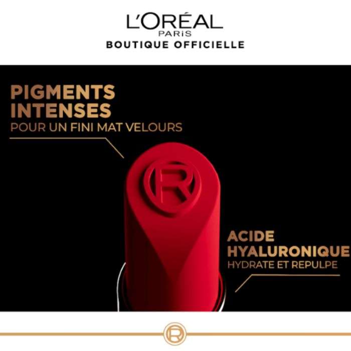 L'OREAL PARIS ROUGE A LEVRES RICHE VOLUME MATTE 