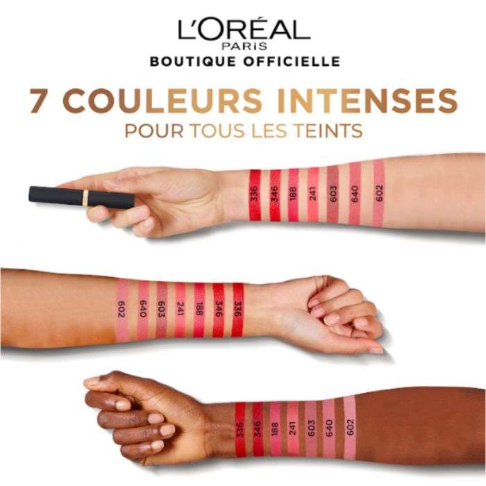 L'OREAL PARIS ROUGE A LEVRES RICHE VOLUME MATTE 