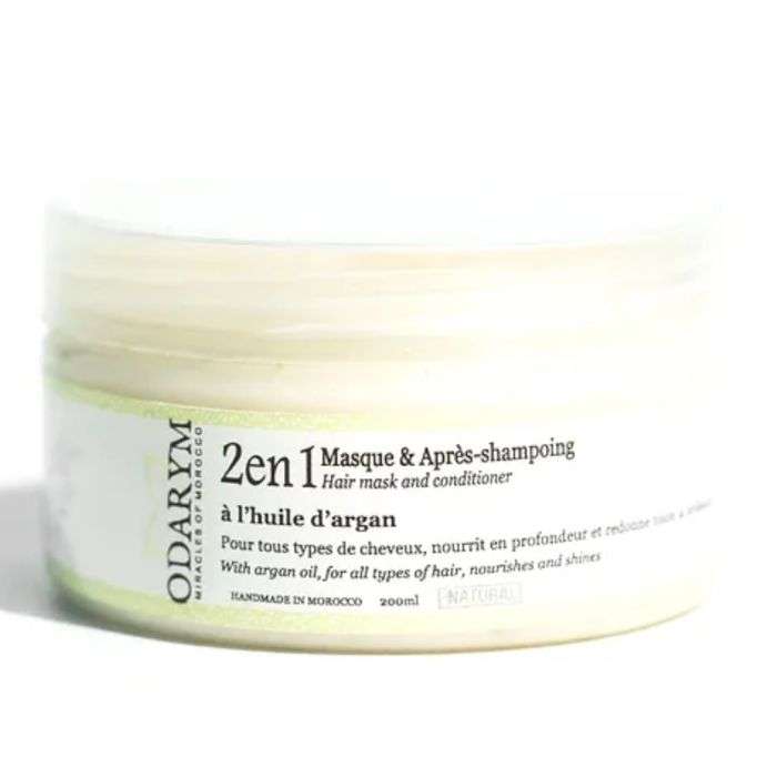 ODARYM 2 EN 1 MASQUE ET APRES SHAMPOING A L'HUILE D'ARGAN 200 ML