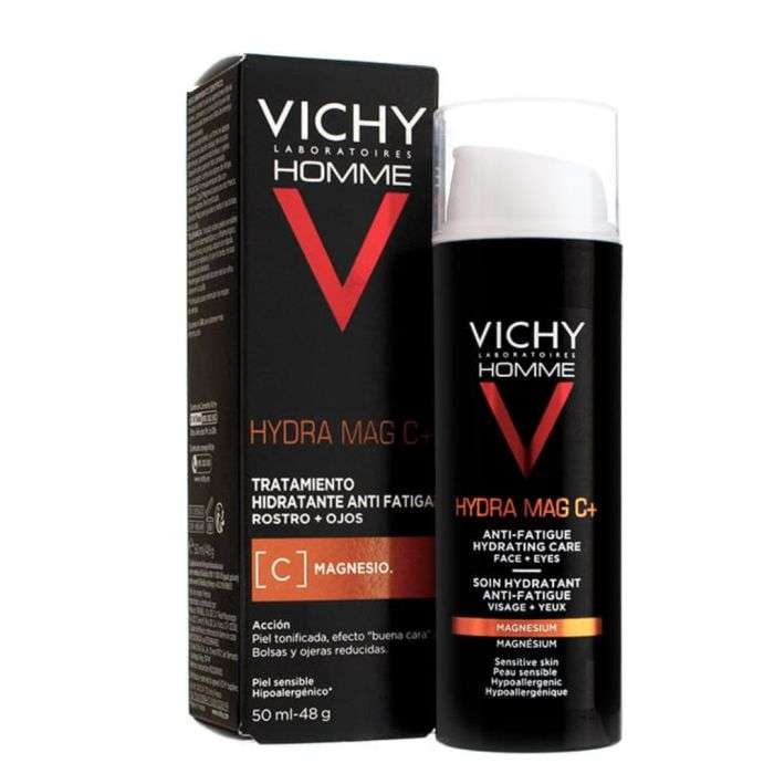 VICHYHOMME HYDRA MAG C + - Soin hydratant anti-fatigue Visage + Yeux 50ML