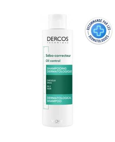 VICHY DERCOS SHAMPOING SEBO CORRECTEUR 200 ML