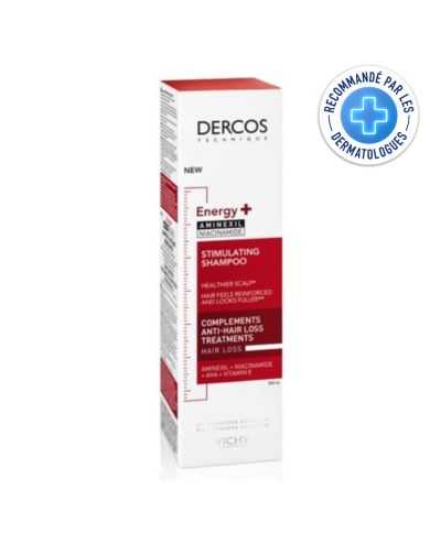 VICHY DERCOS TECHNIQUE ENERGY + SHAMPOING STIMULANT ANTI CHUTE 200 ML