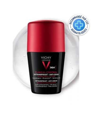 VICHY HOMME CLINICAL CONTROL DETRANSPIRANT 96 H