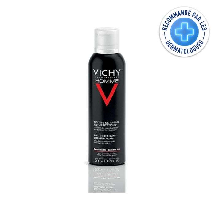 VICHY HOMME MOUSSE A RASER ANTI IRRITATIONS 200ML