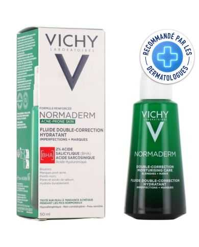 VICHY NORMADERM FLUIDE DOUBLE CORRECTION HYDRATANT 50 ML