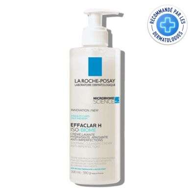 LA ROCHE POSAY EFFACLAR H ISOBIOME CREME LAVANTE 390 ML