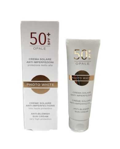 PHOTO WHITE CREME SOLAIRE ANTI IMPERFECTIONS SPF 50+ OPALE