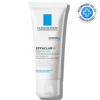 LA ROCHE POSAY EFFACLAR H ISO BIOME Soin reparateur apaisant anti-marque 40ML