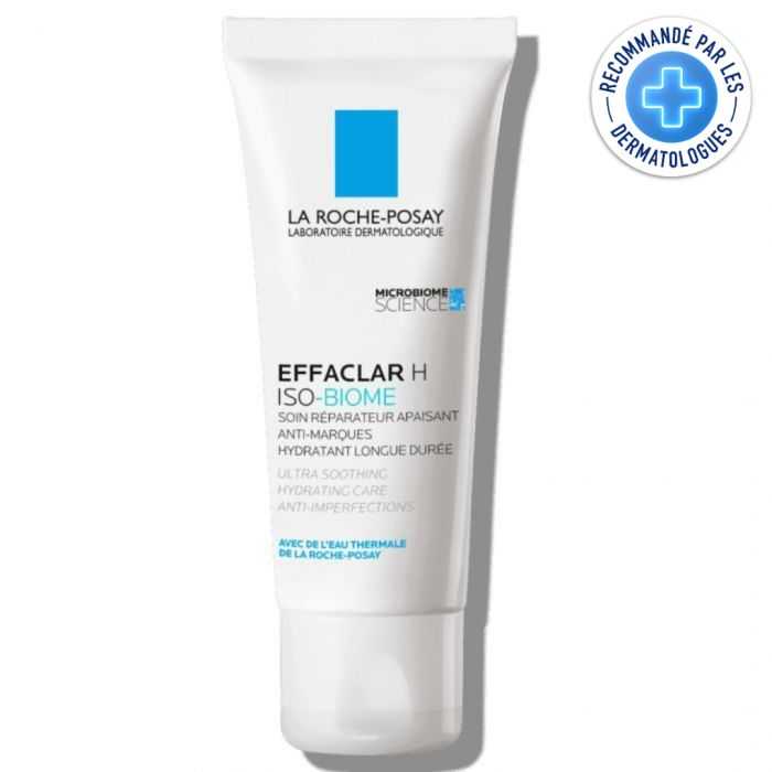 LA ROCHE POSAY EFFACLAR H ISO BIOME Soin reparateur apaisant anti-marque 40ML