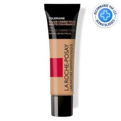 LA ROCHE POSAY TOLERIANE FLUIDE CORRECTEUR HAUTE COUVRANCE TEINTE 10 SPF 25