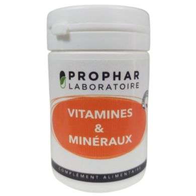 PROPHAR VITAMINES ET MINERAUX 50 GELULES