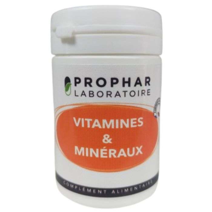 PROPHAR VITAMINES ET MINERAUX 50 GELULES