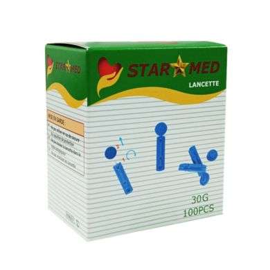 STARMED LANCETTE 100 PIECES