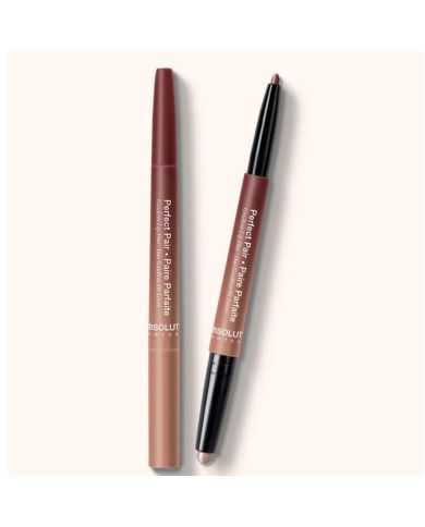 ABSOLUTE NEW YORK DUO PARFAIT POUR LEVRE EFFET DEGRADE ALDO 1 SUCRE ET EPICES