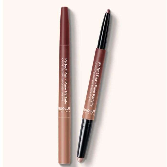 ABSOLUT NEW YORK DUO PARFAIT POUR LEVRE EFFET DEGRADEALDO 1 SUCRE ET EPICES