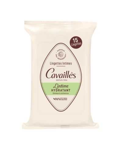 ROGE CAVAILLES LINGETTES INTIME HYDRATANT 15 UNITES