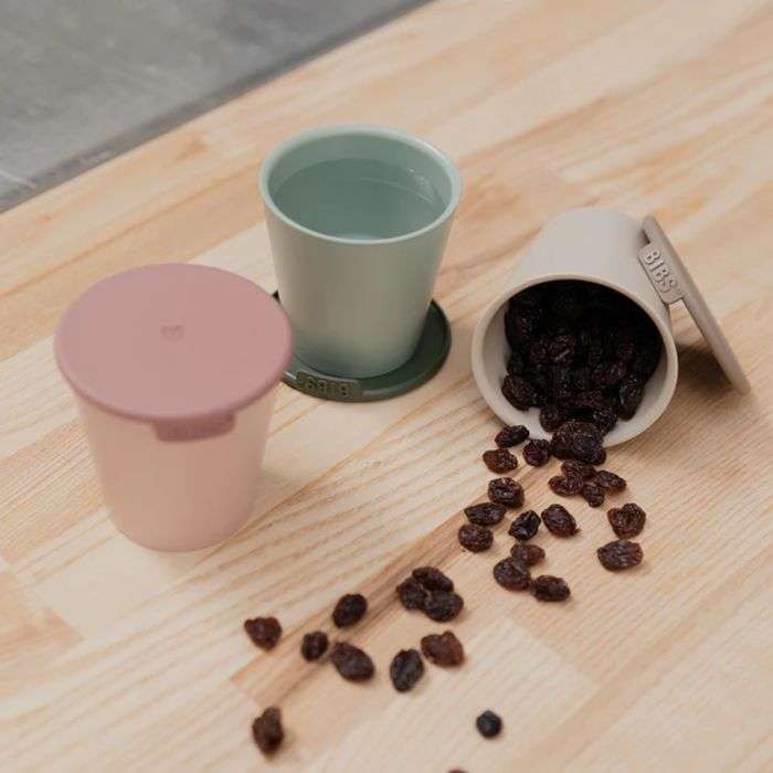 BIBS SET DE TASSES AVEC COUVERTURE