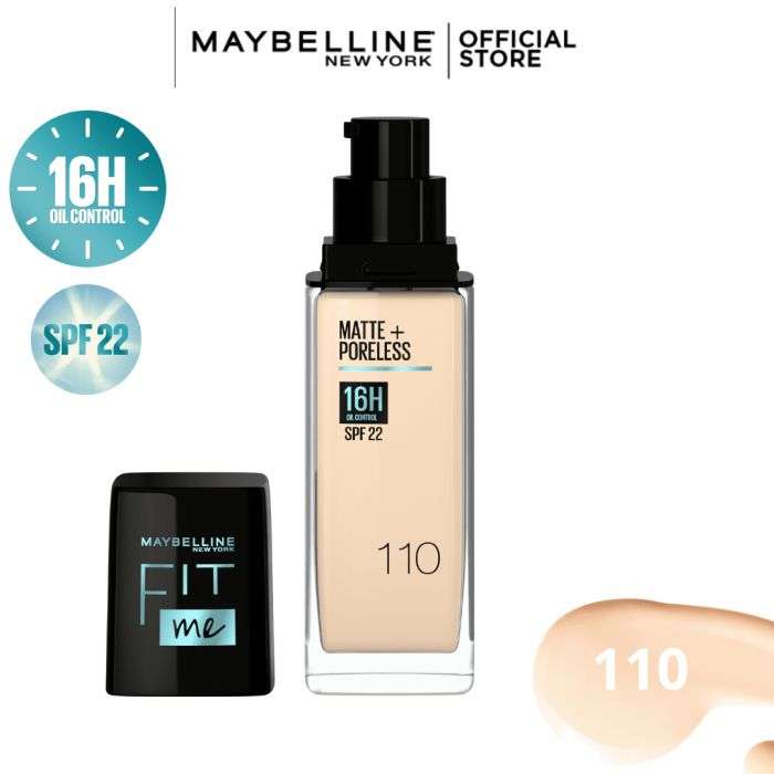 MAYBELLINE FIT ME MATTE+ PORELESS SPF 22 
