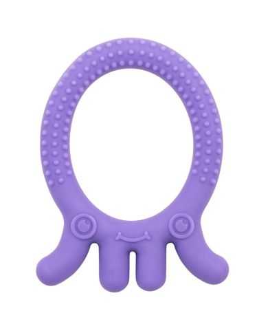 DR BROWNS ANNEAU DE DENTITION FLEXEES FRIENDS PIEUVRE VIOLET 3 MOIS+